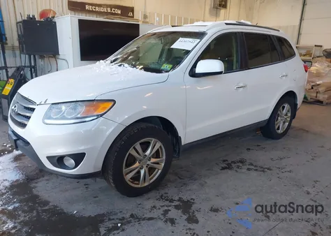 2012 Hyundai Santa Fe Limited V6 z USA, uszkodzony, nr VIN 5XYZKDAG7CG166793